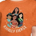 thumbnail image 3 of Disney Princess - Royally Fierce - Toddler And Youth Short Sleeve Graphic T-Shirt, 3 of 6