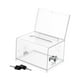 thumbnail image 4 of Caja de Recolección de Tarjetas de Presentación Caja de Sugerencias Recolección de Opinión Boleta Minimalista Transparente, 4 of 9