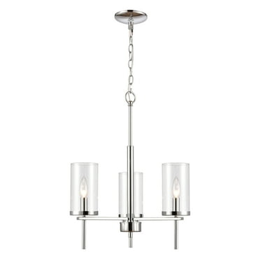 Elk Home 19-Inch Wide Oakland Chandelier, Modern/Contemporary, Chrome