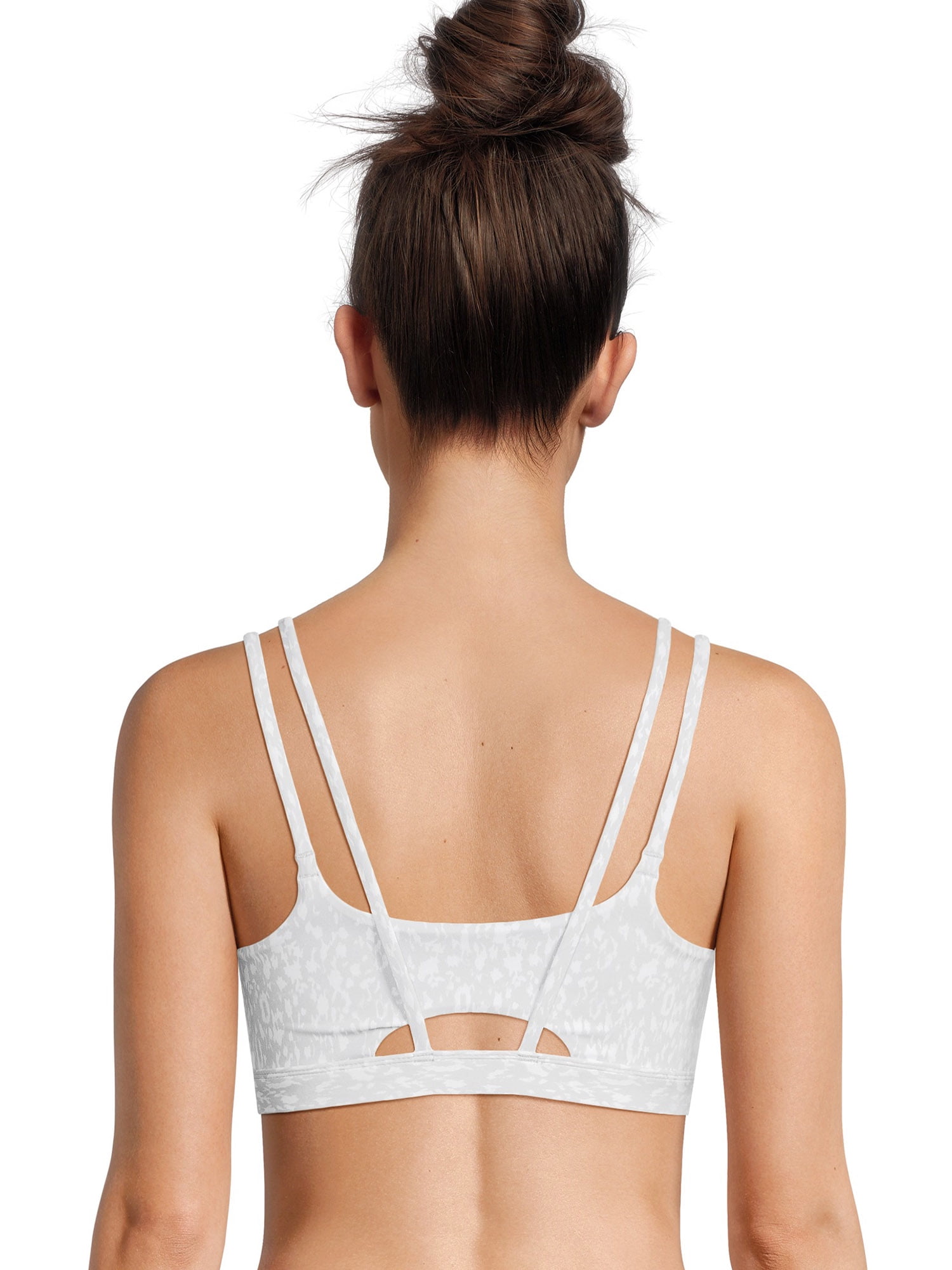 Avia Strappy Sports Bra for Women, Medium Support, S-3XL