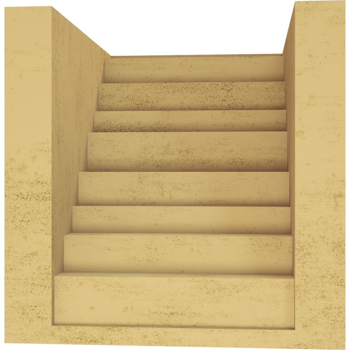 7"W x 7"D x 7"H Wide Landon Rough Cedar Woodgrain TimberThane Corbel, Primed Tan