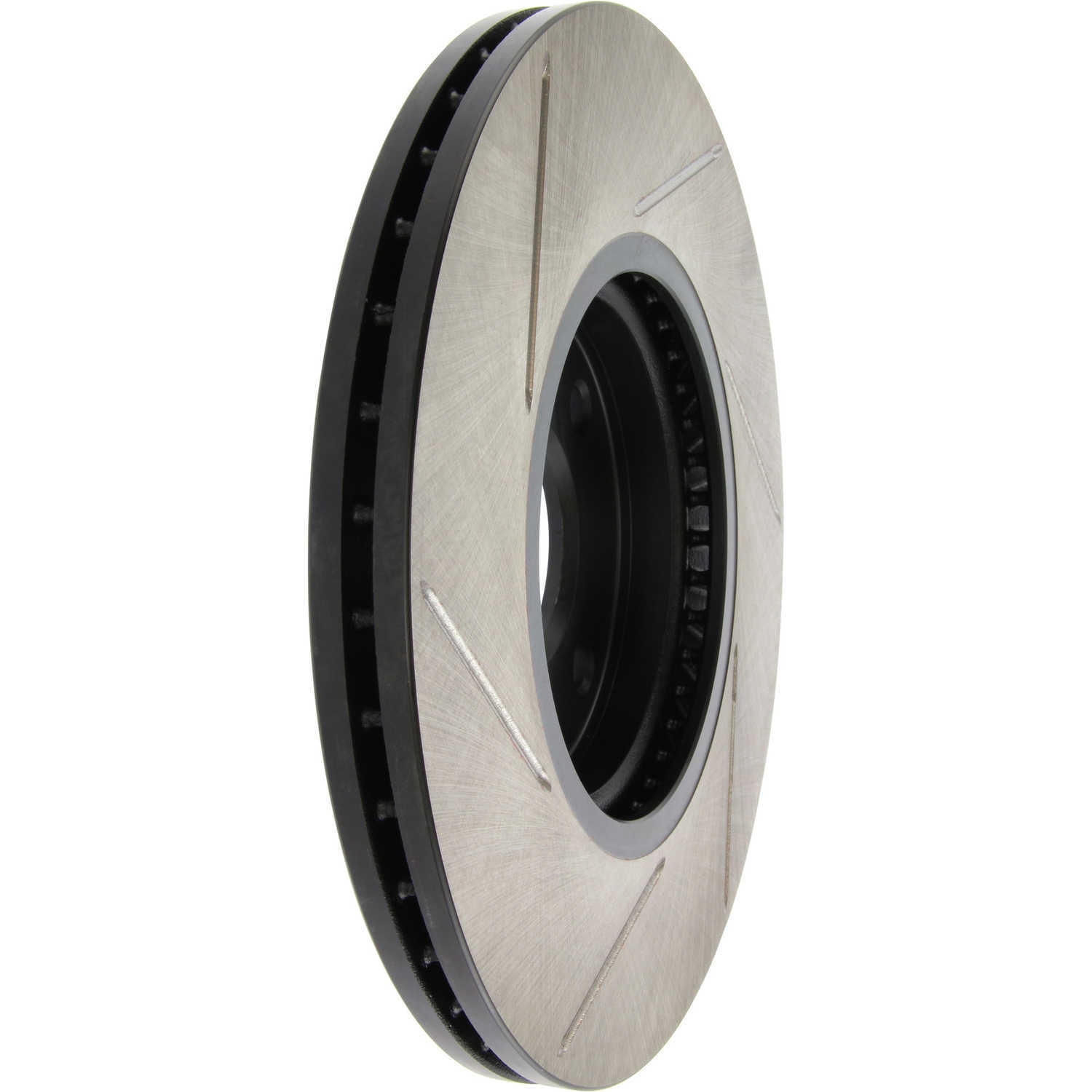 StopTech 2014 Ford Fiesta Left Front Disc Slotted Brake Rotor