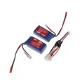 thumbnail image 4 of de 7.4v 1100mah con cable USB para A949 A959 A969 A979 V912 V913 Baoblaze Piezas de coches de control remoto, 4 of 5