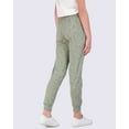 thumbnail image 3 of Real Essentials 3 Pack: Girls' Lounge Joggers Soft Athletic Performance Casual Sweatpants(Ages 7-24, 3 of 5