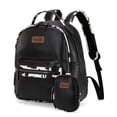 thumbnail image 5 of Wrangler Mini Backpack Cute Cow Print Backpack Purse for Women, Medium Cow Print Black, 5 of 7