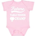 thumbnail image 3 of Inktastic Future Table Tennis Champ Boys or Girls Baby Bodysuit, 3 of 5