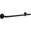 Delta Lyndall Matte Black Towel Bar 18 in. L Die Cast Zinc