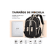 thumbnail image 2 of Mochila Antirrobo Para Escolar NEGRO DETALLES BEIGE, 2 of 4