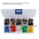 thumbnail image 4 of Lot de 25 boutons poussoirs tactiles 12 x 12 x 7,3 mm avec micro-interrupteur à capuchon rond pour produits électroniques DIY, 4 of 4