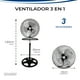 thumbnail image 5 of Ventilador 3 EN 1 Gravita 18 PULGADAS Negro, 5 of 5