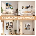 thumbnail image 5 of KEGKUO 6x8 Picture Frame Set of 5, Display Pictures 4x6 with Mat or 6x8 Without, Multi Photo Frames Collage for Wall or Tabletop Display, White, 5 of 9