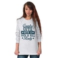 thumbnail image 5 of Nothing Like Southern Girl Country Women's Long Sleeve T Shirt Brisco Brands S, 5 of 6