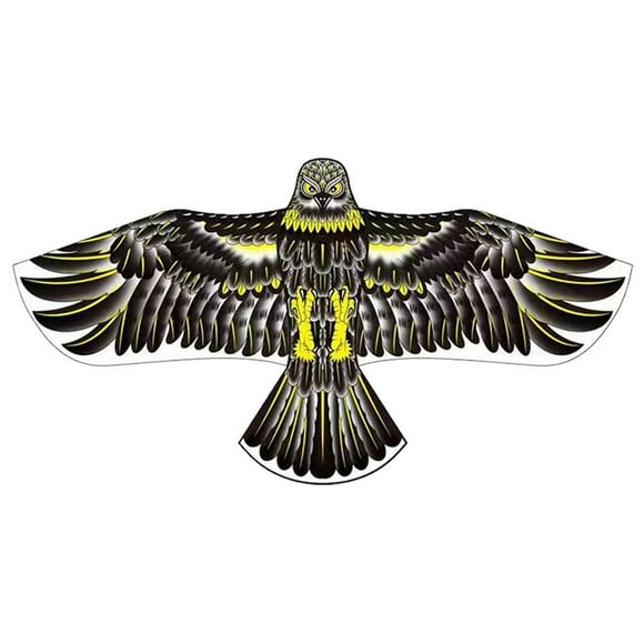 Flat Eagle Kite Big Fly Bird Kite For Children includes Hot line kite 20m