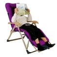 thumbnail image 6 of Buytoshop Thicken Chaise Lounger Cushion, Recliner Rocking Chair Sofa Mat Deck Chair Cushion, Purple, 6 of 7