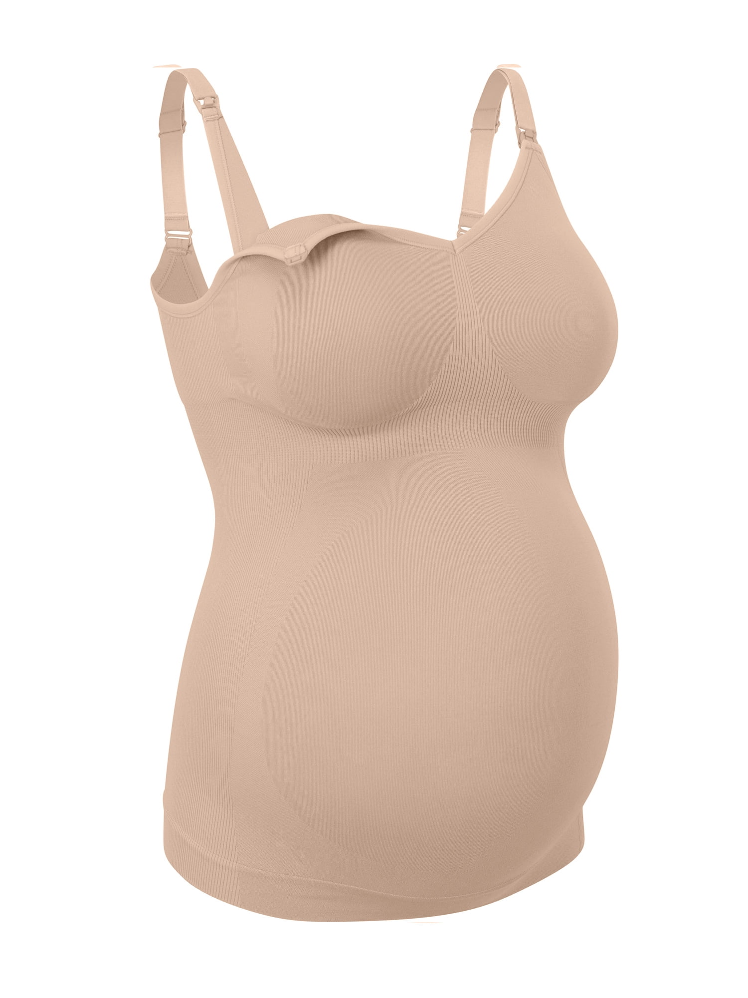 Ingrid & Isabel For Every Belly Women's Maternity Seamless Nursing Cami, Sizes S-XXXL