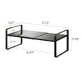 thumbnail image 7 of Yamazaki Home Expandable Kitchen Riser, Black, Steel, Small, Expandable, 7 of 7