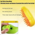thumbnail image 4 of 3-in-1 Self-Cleaning Cat Brush - Steaming Massage Brush for Cats, Pet Hair Cleaner and Remover, Multi-functional Hair Comb to Remove Tangled and Loose, 4 of 4