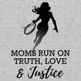 thumbnail image 2 of Men's Wonder Woman Moms Run On Truth, Love & Justice Tank Top Athletic Heather Large, 2 of 5