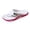 Hot Pink, variant on Rokment Mens Orthopedic Flip Flops Comfortable Non Slip Air Cushion Arch Support Walking Slip on Thong Beach Slippers Barefoot Water Sandals for Indoor Outdoor Black Size 6