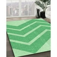 thumbnail image 2 of Ahgly Company Indoor Round Patterned Dragon Green Area Rugs, 6' Round, 2 of 6