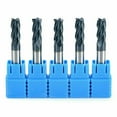 thumbnail image 1 of End Mill Spiral Mills 5pcs Accessories Carbide For Modular Steel HRC45, 1 of 9