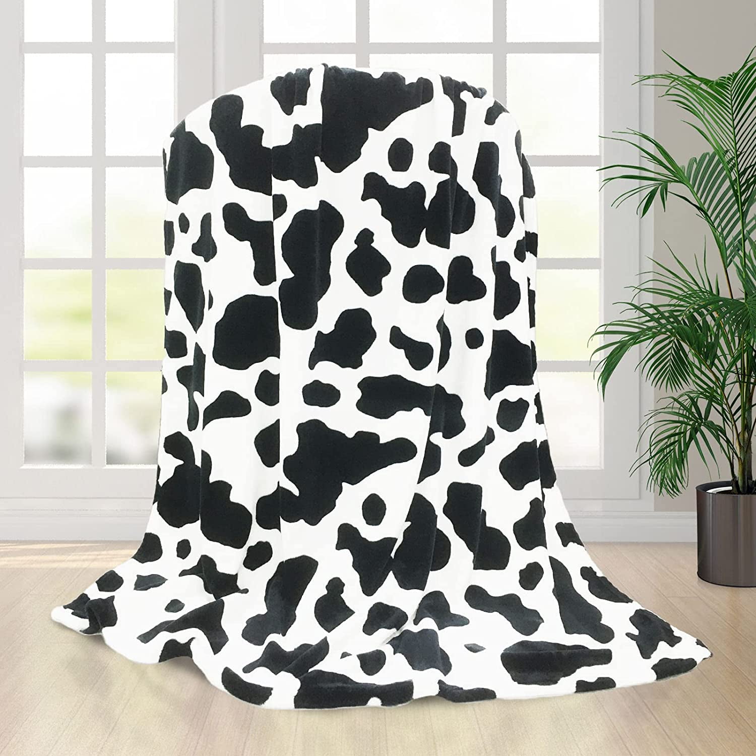 Cow print blanket walmart hotsell