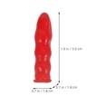thumbnail image 2 of YSNOOWE 10 Pcs Protection en Caoutchouc Rouge pour Cuisine, 2 of 8
