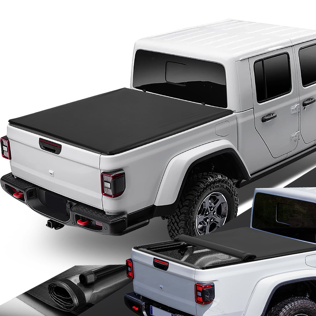 Buy DNA Motoring TTCRU082 For 2020 Jeep Gladiator JT Pickup Truck Bed