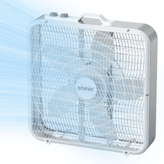 Holmes 20'' Box Fan (HBF2002A-WTU-2) - Walmart.com