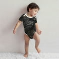 thumbnail image 3 of Kdxio Gothic Raven Portrait Pattern Unisex Baby Cotton Short Sleeve Bodysuits-6 Months, 3 of 5