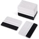 thumbnail image 1 of 10pcs Vinyl Squeegee Felt Edge Squeegee 4 Inch Car Vinyl Scraper Decal Applicator Window Tint Tool with Black Fabric Felt Edge-White, 1 of 4
