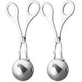 thumbnail image 1 of 2 piezas de albóndigas antiadherentes de acero inoxidable para hacer bolas de arroz, utensilio de cocina, 1 of 7