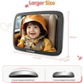 thumbnail image 5 of Luckview Baby Car Mirror Safety Car Seat Mirror 360° for Universal Cars, 5 of 10