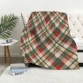AUMIY Knee blanket plaid sofa warm winter bedspread blanket decoration