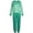 Mint Green, variant on Cosplay Costume Cloud Pattern Green Pajama Set for Halloween Party Role Play Dress up Show Celebration