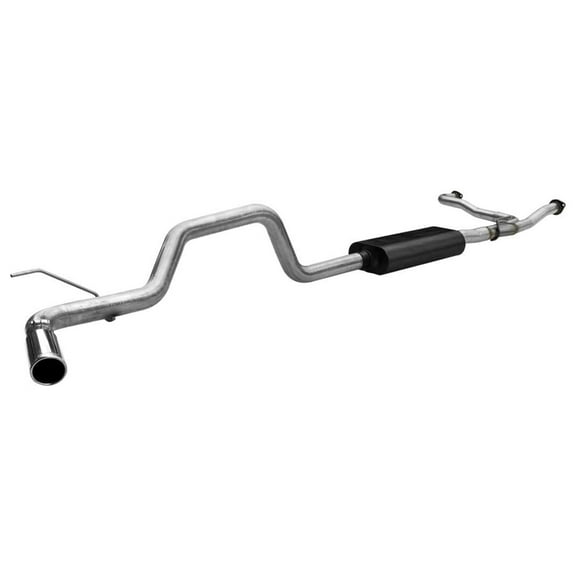 Flowmaster 817533 Cat-back System 409S - Single Side Exit - American Thunder - Moderate Sound