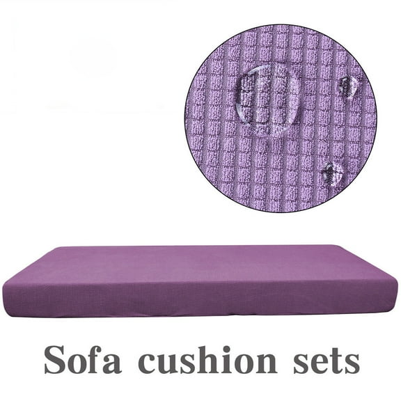 1Pc Cushion Cover 1-4 Seats Waterproof Sofa Seat Cushion Cover Couch Stretchy Slipcovers Protector Sofa Cover