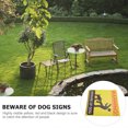 thumbnail image 2 of 1Pc Beware of Dog Sign Garden Warning Sign Caution Dogs Sign Tinplate Painting, 2 of 6