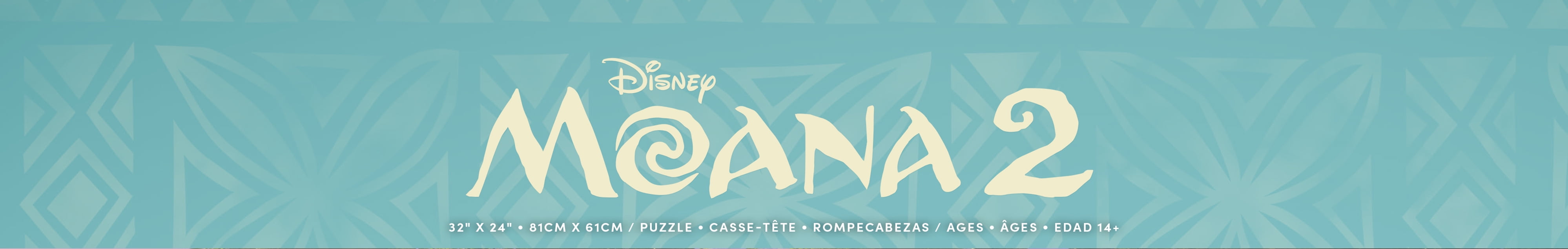 Ceaco Disney Moana1500-Piece Interlocking Jigsaw Puzzle for Adults Ages 14+