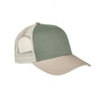 thumbnail image 3 of Authentic Pigment AP1919 Tri-Color Trucker Cap, 3 of 3