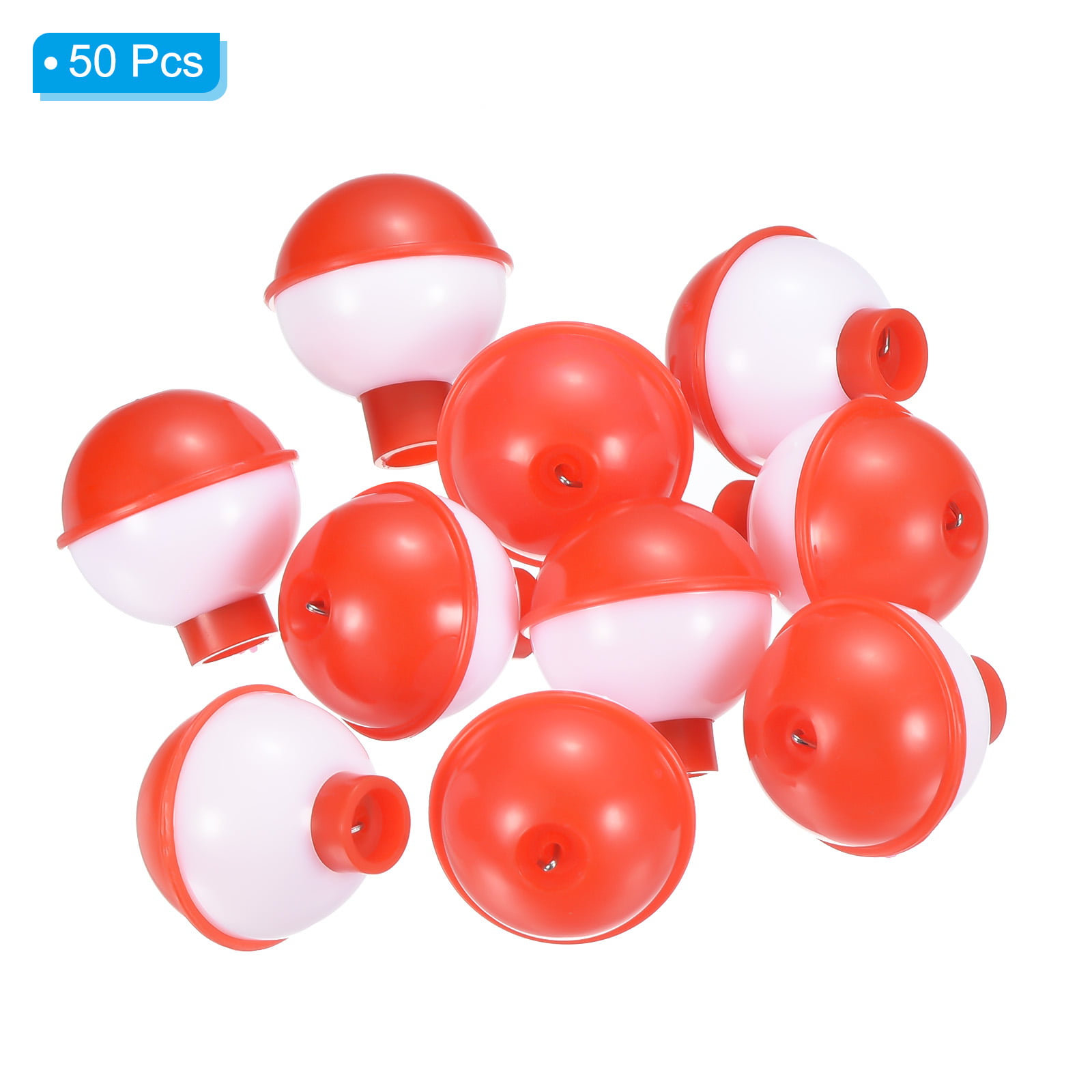 KK Vintage Hard ABS Snap-on Fishing Floats Push Button Float Bobbers Red &  White 30g (65002587FEZ) : : Sports, Fitness & Outdoors