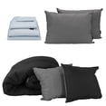 thumbnail image 1 of Edredón Doble Vista Matrimonial Couzy + Sábanas Softy + Almohadas 2Pack, 1 of 8