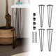 thumbnail image 1 of Patas para muebles de 4 piezas con protectores de suelo y tornillos de montaje, patas de armario de fácil instalación de acero al carbono para sofá, m Teniendo 400kg 40cm BLESIY sofá piernas pies, 1 of 8