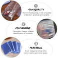 thumbnail image 2 of IFANLANDOR 200Ensemble Film Rétractable PVC Transparent pour Emballage Bouteilles de Cils pour Exposition, 2 of 8