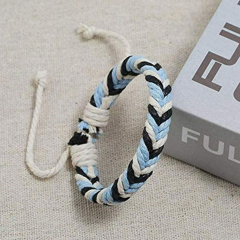 Handmade Adjustable Colorful Friendship Braided Bracelets String