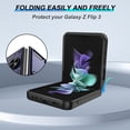 thumbnail image 4 of Funda ATUMP para Samsung Galaxy Z Flip3 de grado militar, color azul, 4 of 9