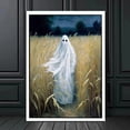 thumbnail image 3 of Dark Academy-carteles góticos Vintage, impresiones, calabaza escalofriante, en la selva elfo, pintura en lienzo, pared de Halloween, decoración del hogar, imagen, 3 of 4