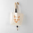 thumbnail image 5 of CafePress - Fox Tote Bag - Unisex Canvas Tote Bag, Beige, 1-Piece, 5 of 7