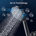 thumbnail image 5 of Filtered Shower Head with Handheld, High Pressure Showerhead with Filters & Upgraded Detachable Shower Head, Water Softener Filters Beads for Hard Water (Only shower head), 5 of 5