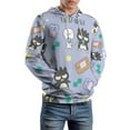 thumbnail image 6 of BAD BADTZ-MARU Hoodie with Pocket Anime for Men Women Couple Gift, 6 of 7